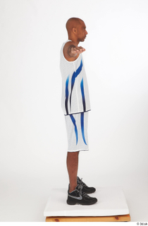  Tiago basketball clothing black sneakers dressed standing t poses white shorts white tank top whole body 0007.jpg